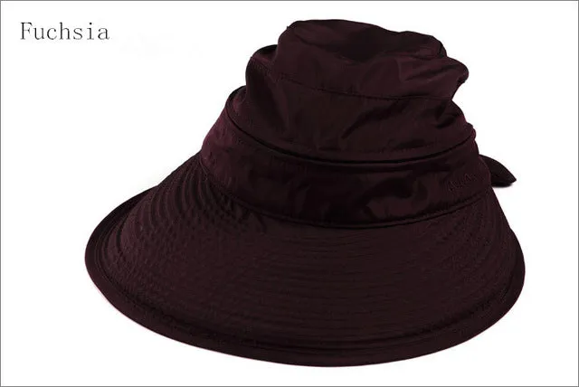 2017 New Summer Fashion Korean Style Bowknot Big Visor Cap Color Matching Beach Sun Hat For Women  -MX8