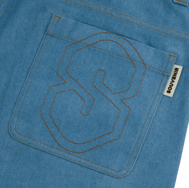3 Ply Denim Pant | Faded Indigo