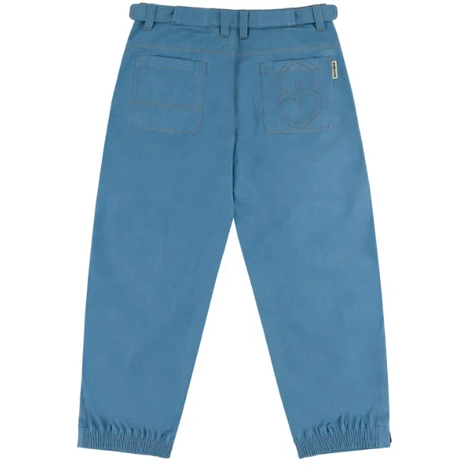 3 Ply Denim Pant | Faded Indigo
