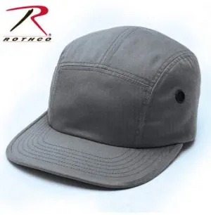 5 Panel Military Street Cap Grey
