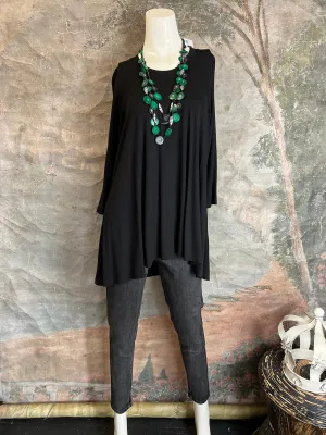 83443 Scoop Neck Hi Low Top