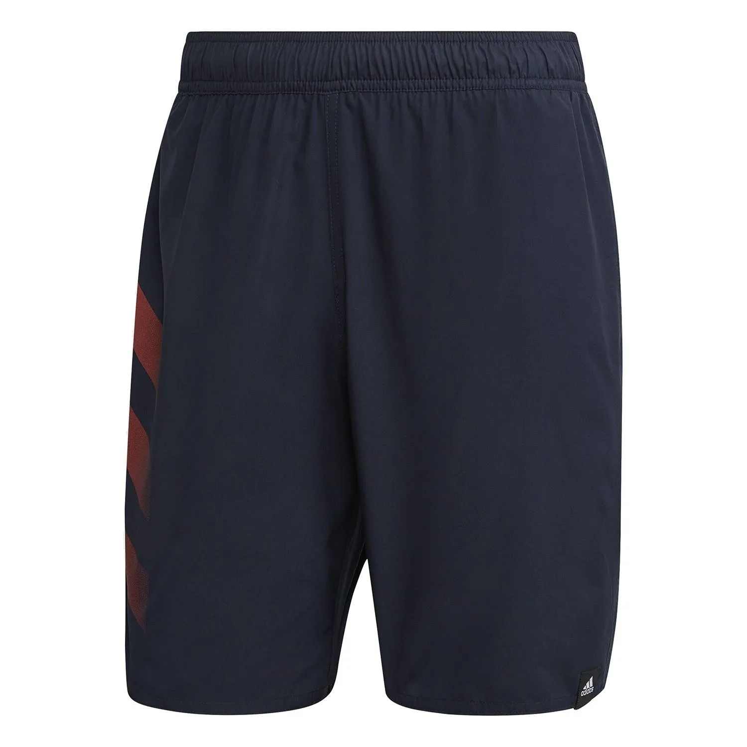 adidas Bold 3-Stripes CLX Swim Mens Shorts - Legend Ink