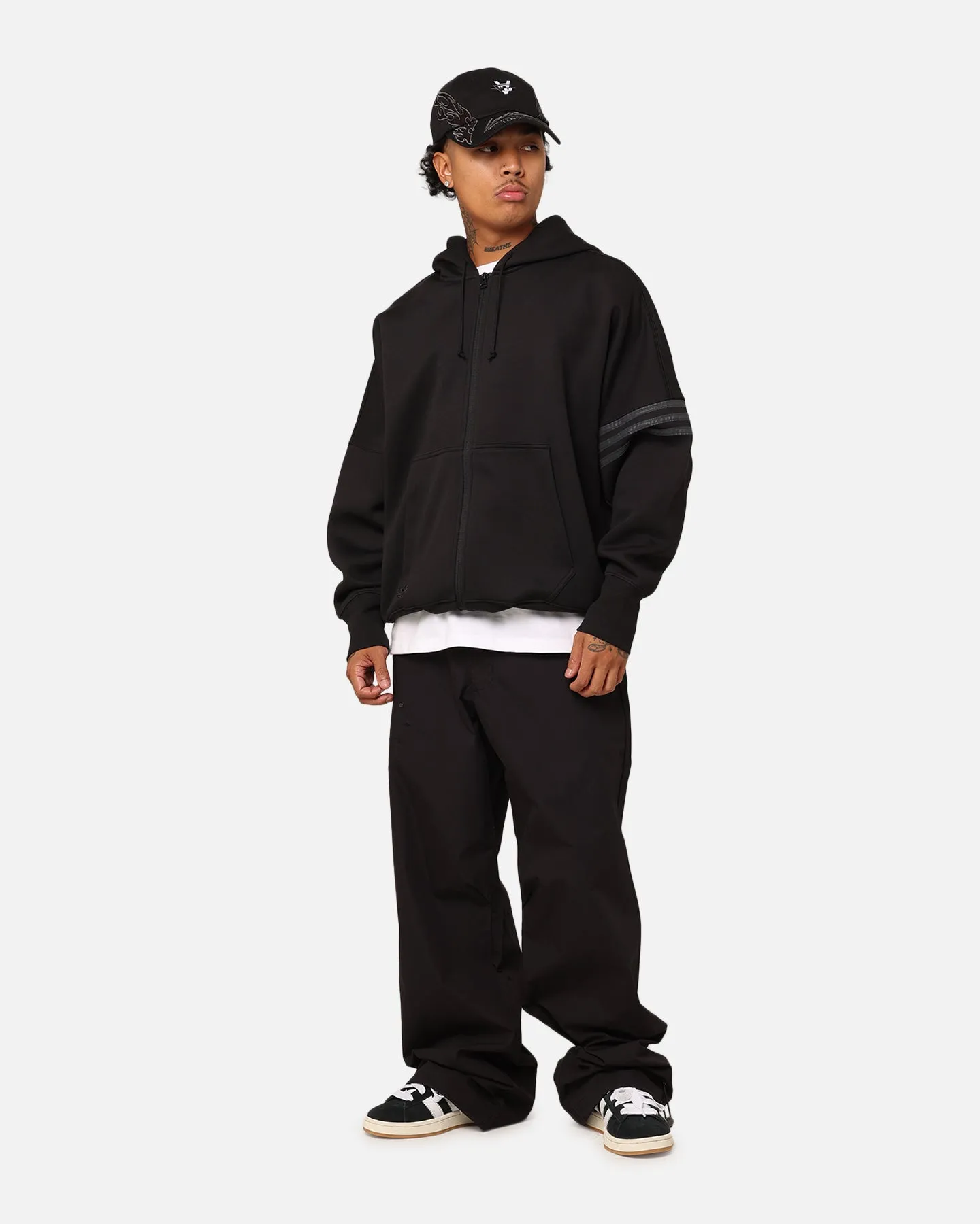 Adidas Street Neuclassics Full-Zip Hoodie Black