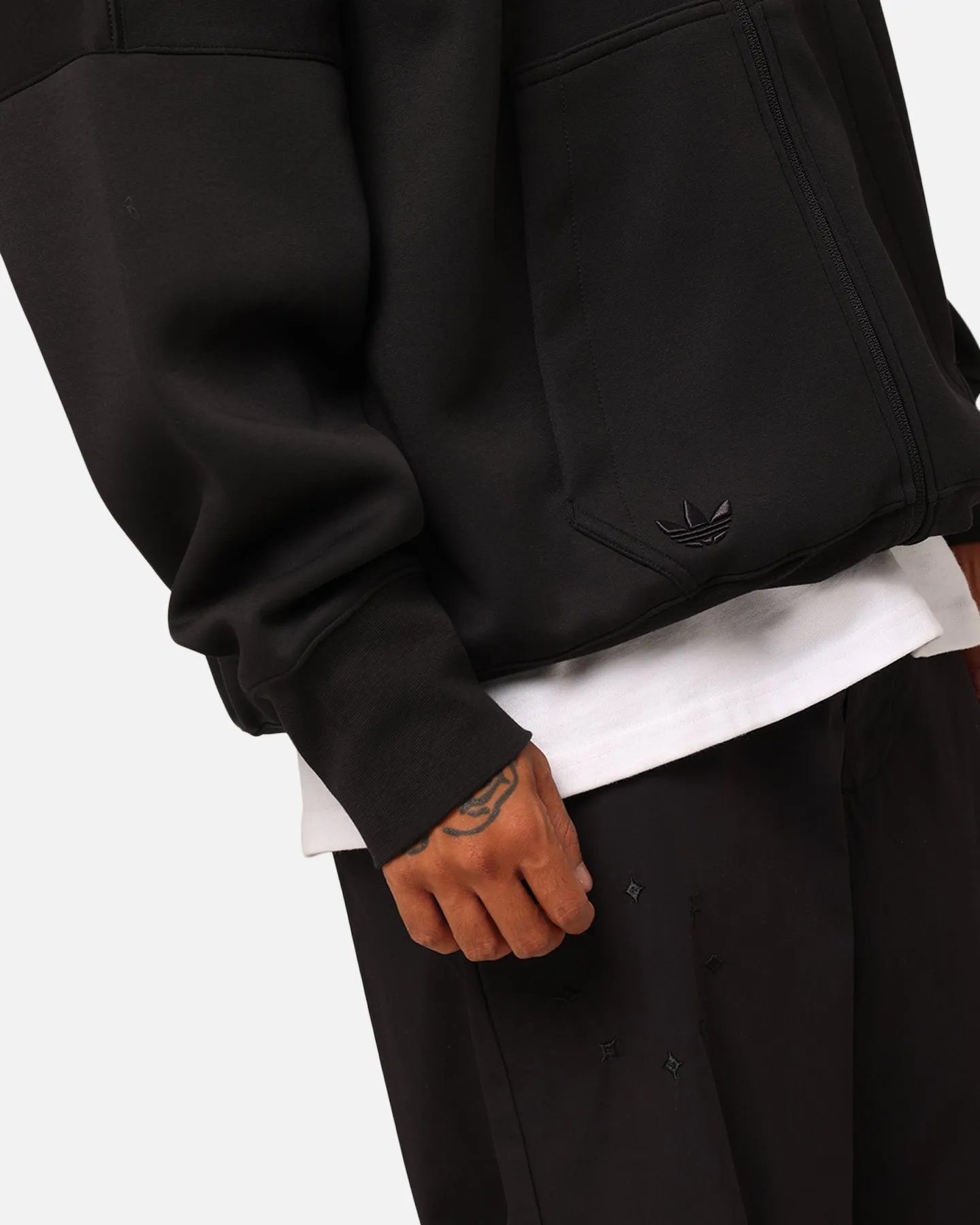 Adidas Street Neuclassics Full-Zip Hoodie Black