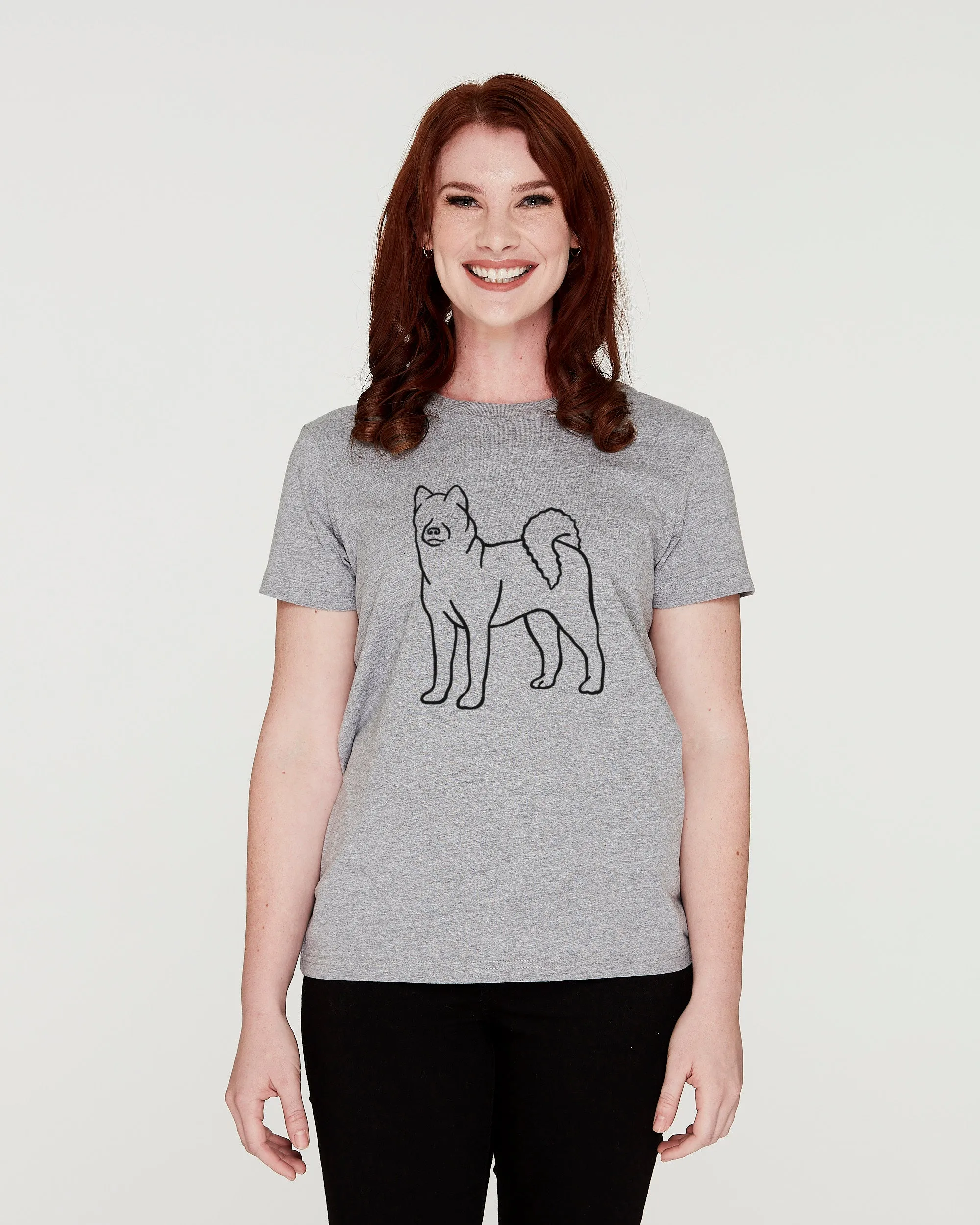 Akita Mum Illustration: Classic T-Shirt