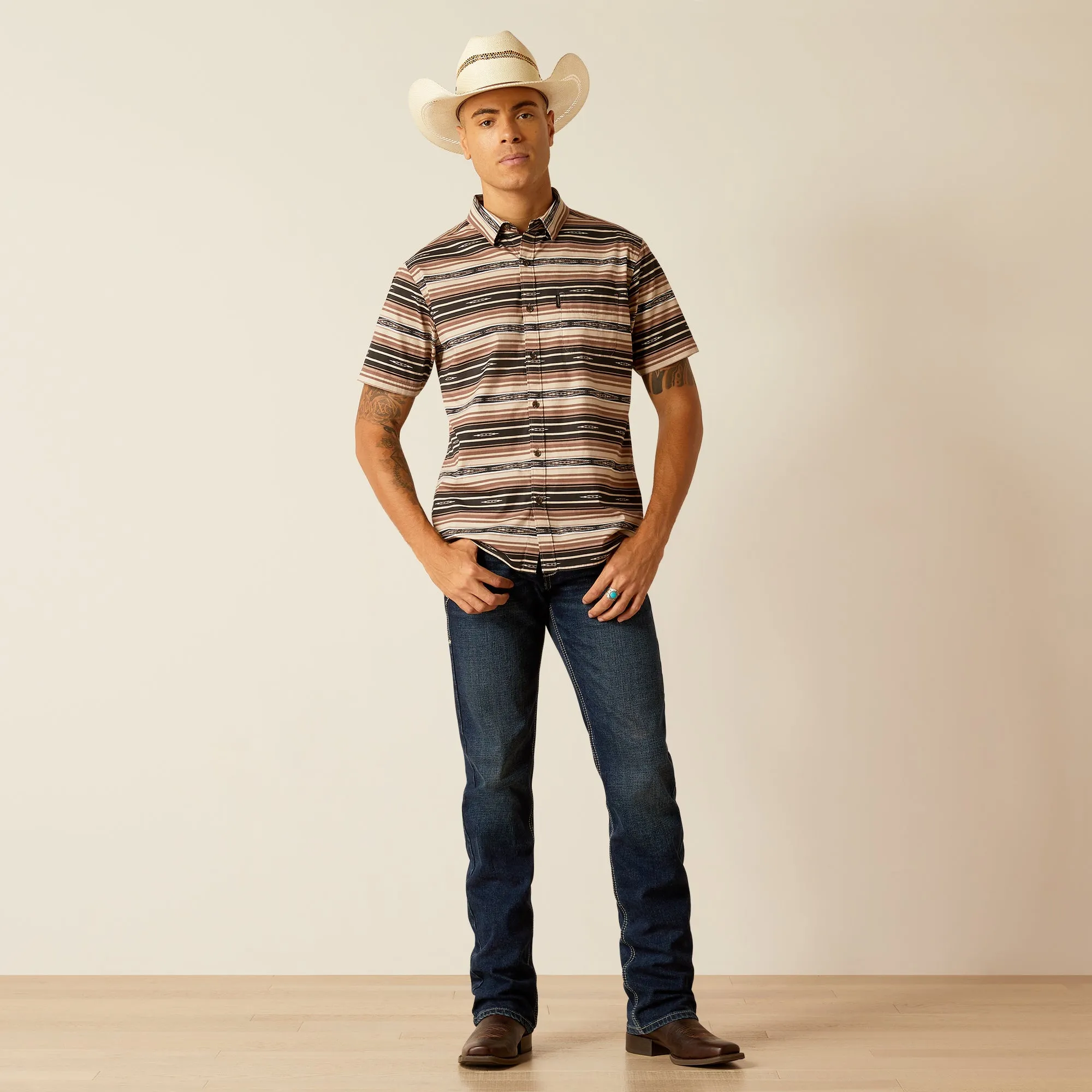 Ariat Men's Short Sleeve Stretch Fit Murphy