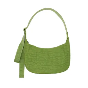 Baggu Medium Nylon Crescent Bag Juice Green