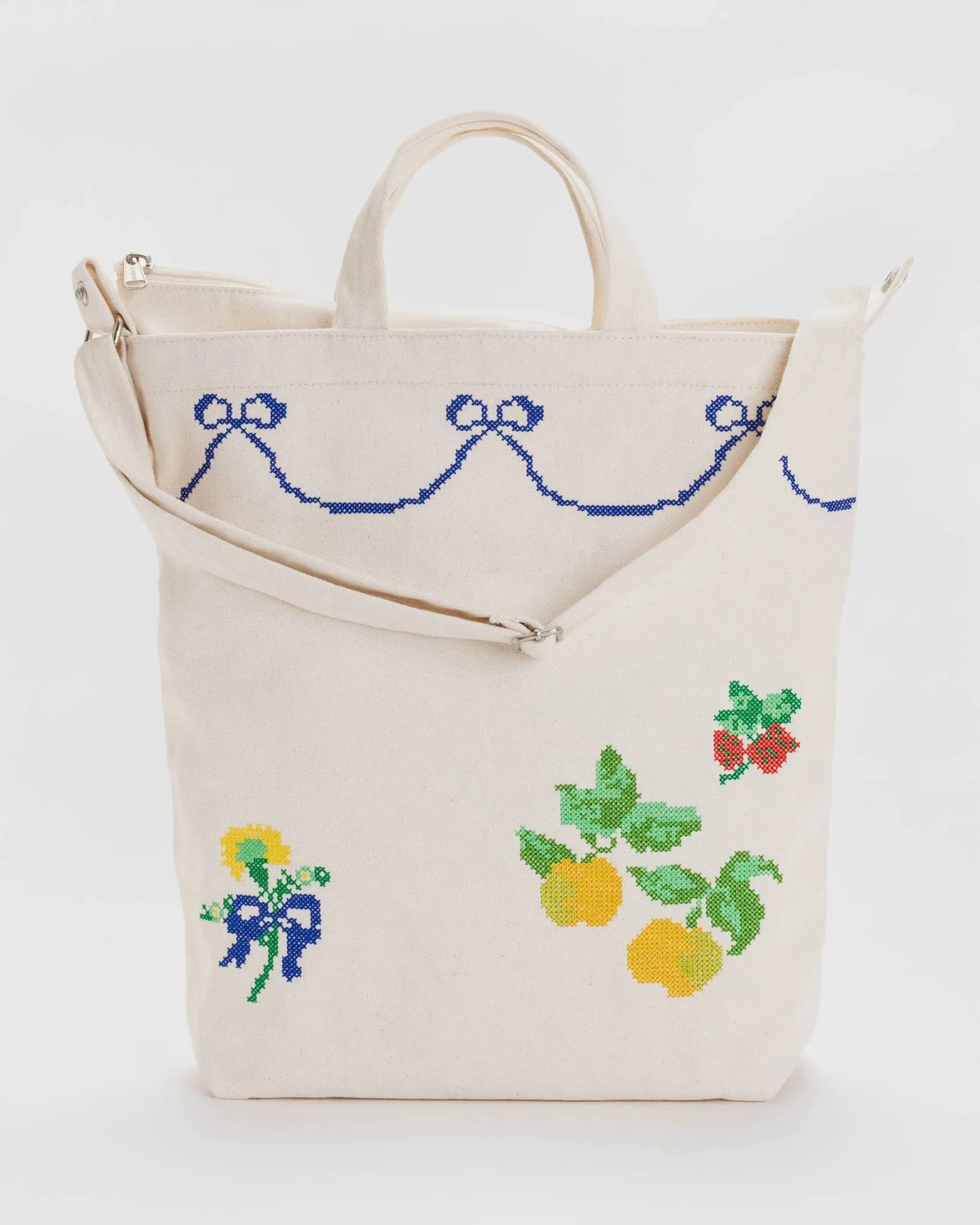 BAGGU | Zip Duck Bag Cross Stitch
