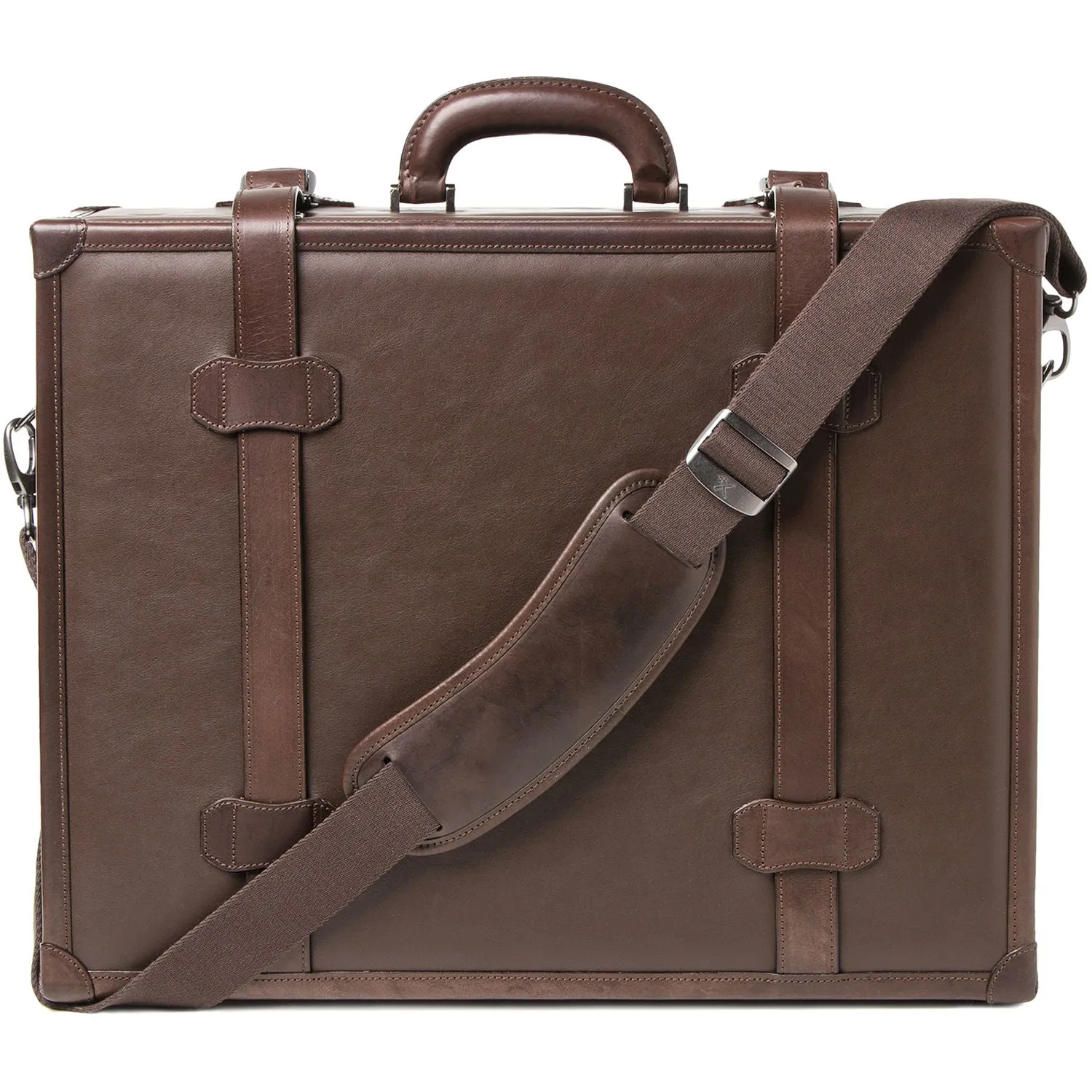 Barber Shop Carry On Hardcase "Heritage" - Dark Brown