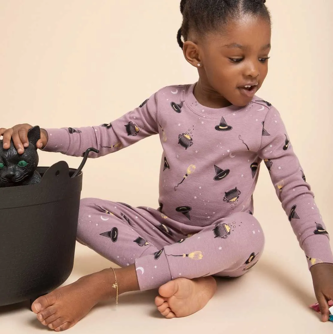 Bewitched Glow in Dark Pyjama Set | Petit Lem