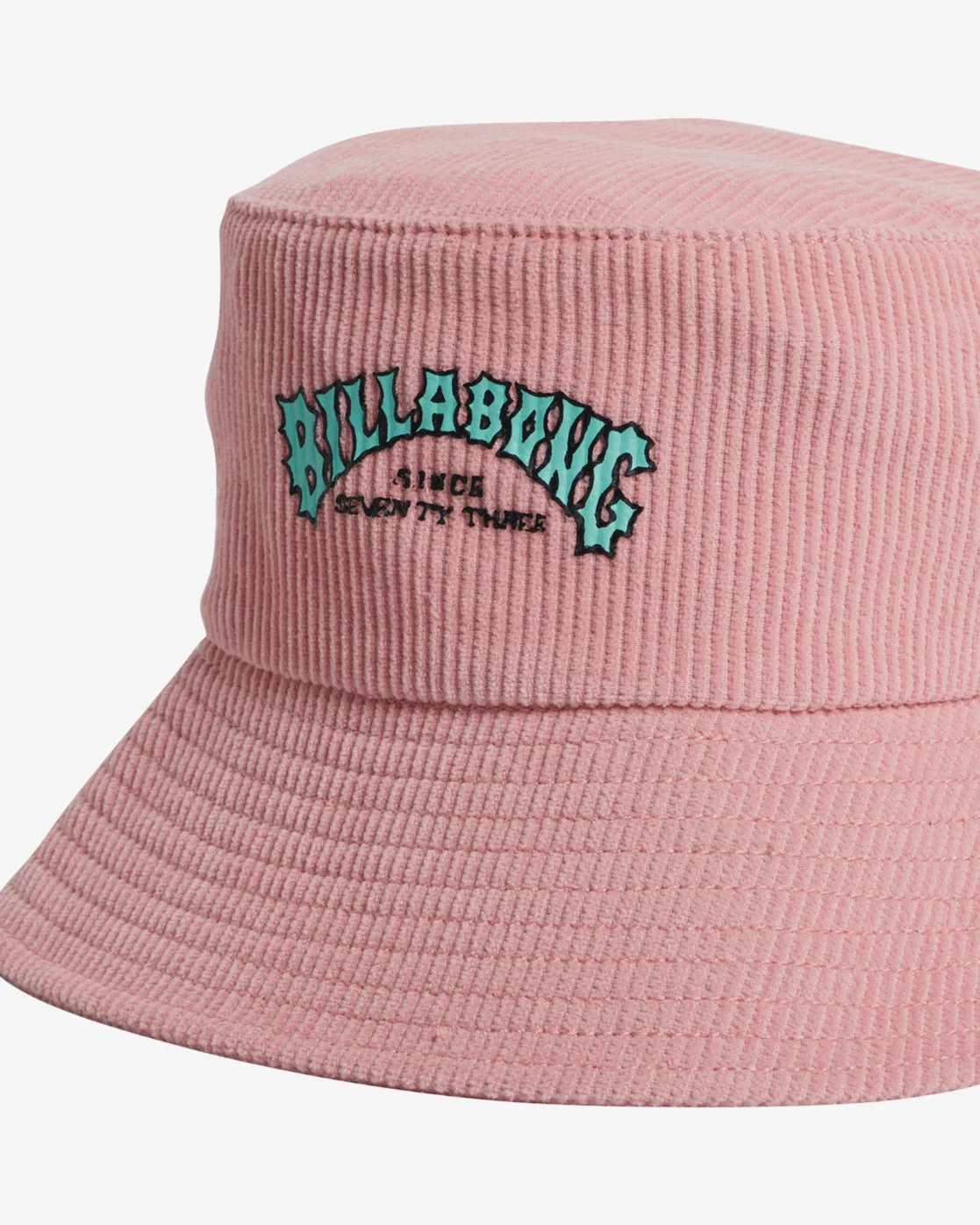 Billabong Women's Since 73 Set The Wave Bucket Hat Chalk Pink UBJHA00409-MDW0