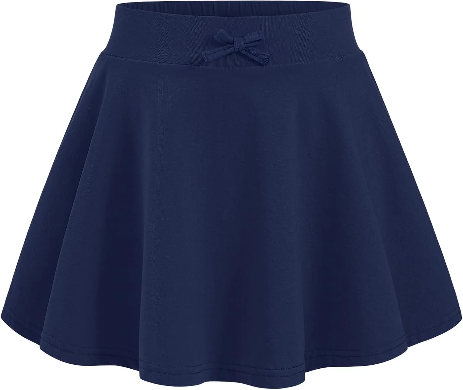 BOOPH Girls Skirts Kids Casual Mini Skorts Toddler Athletic Uniform Skirts with Pockets