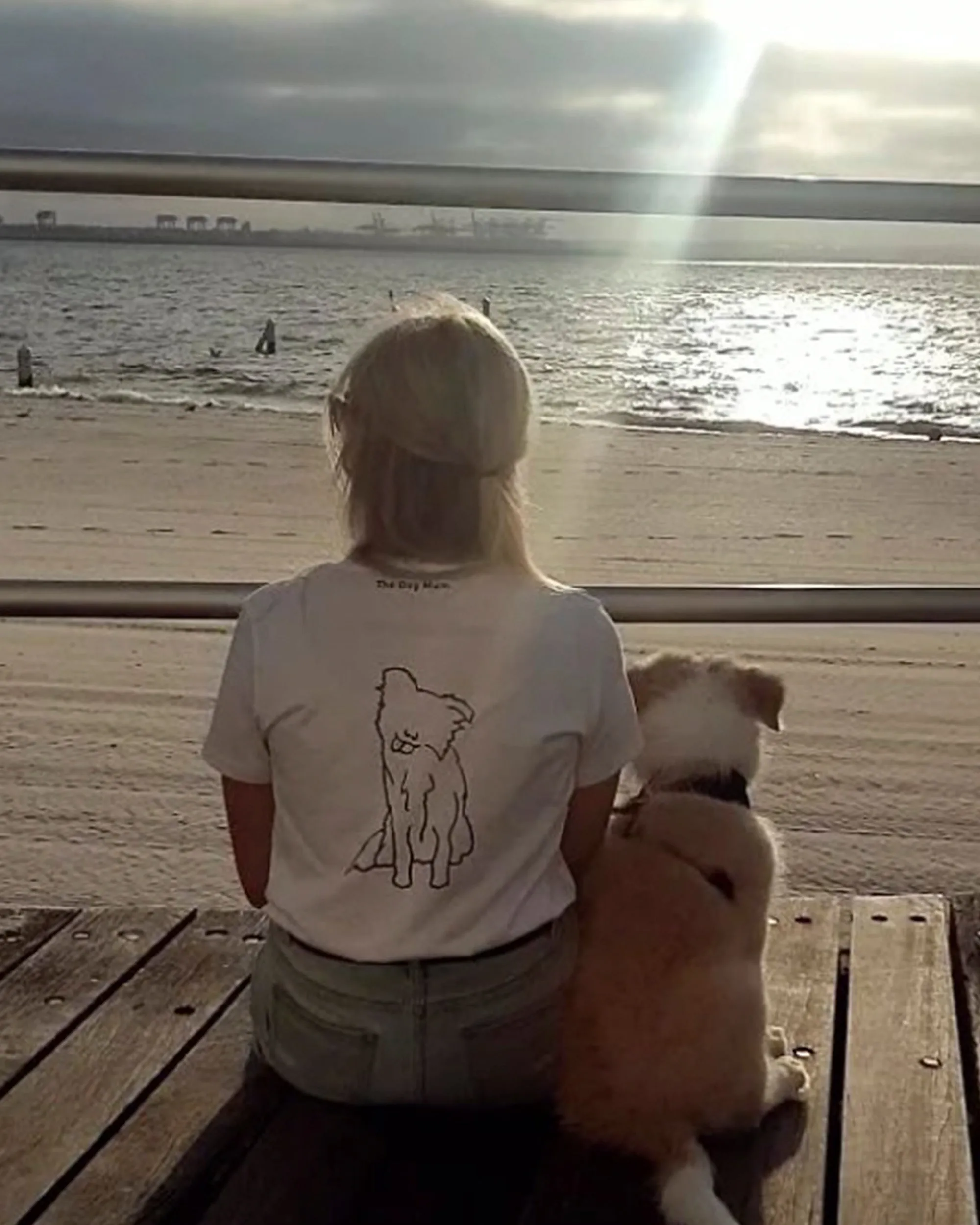 Border Collie Mum Illustration: Classic T-Shirt