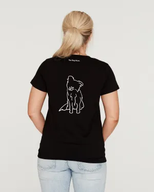 Border Collie Mum Illustration: Classic T-Shirt