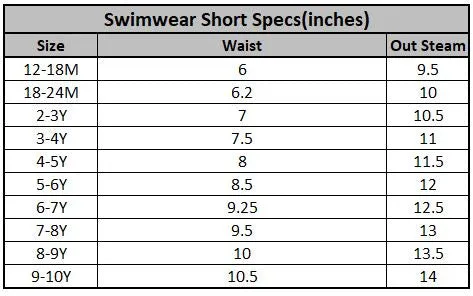 Boys Microfiber Jersey Swim Short Tree-NAVY