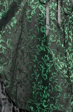 Brocade Layer Bustle Skirt