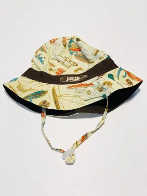 Brown bucket hat - Size 0-12 months