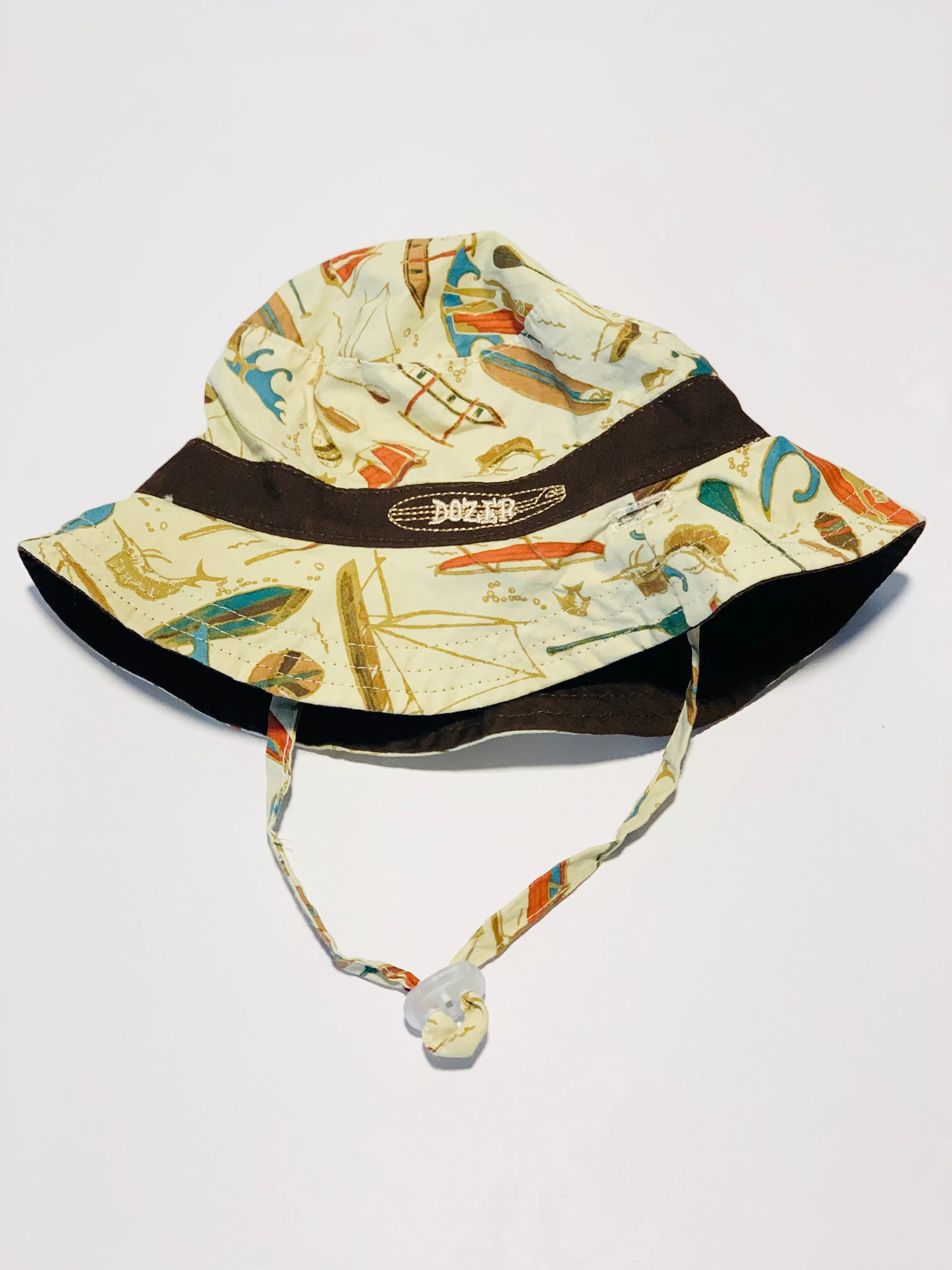Brown bucket hat - Size 0-12 months