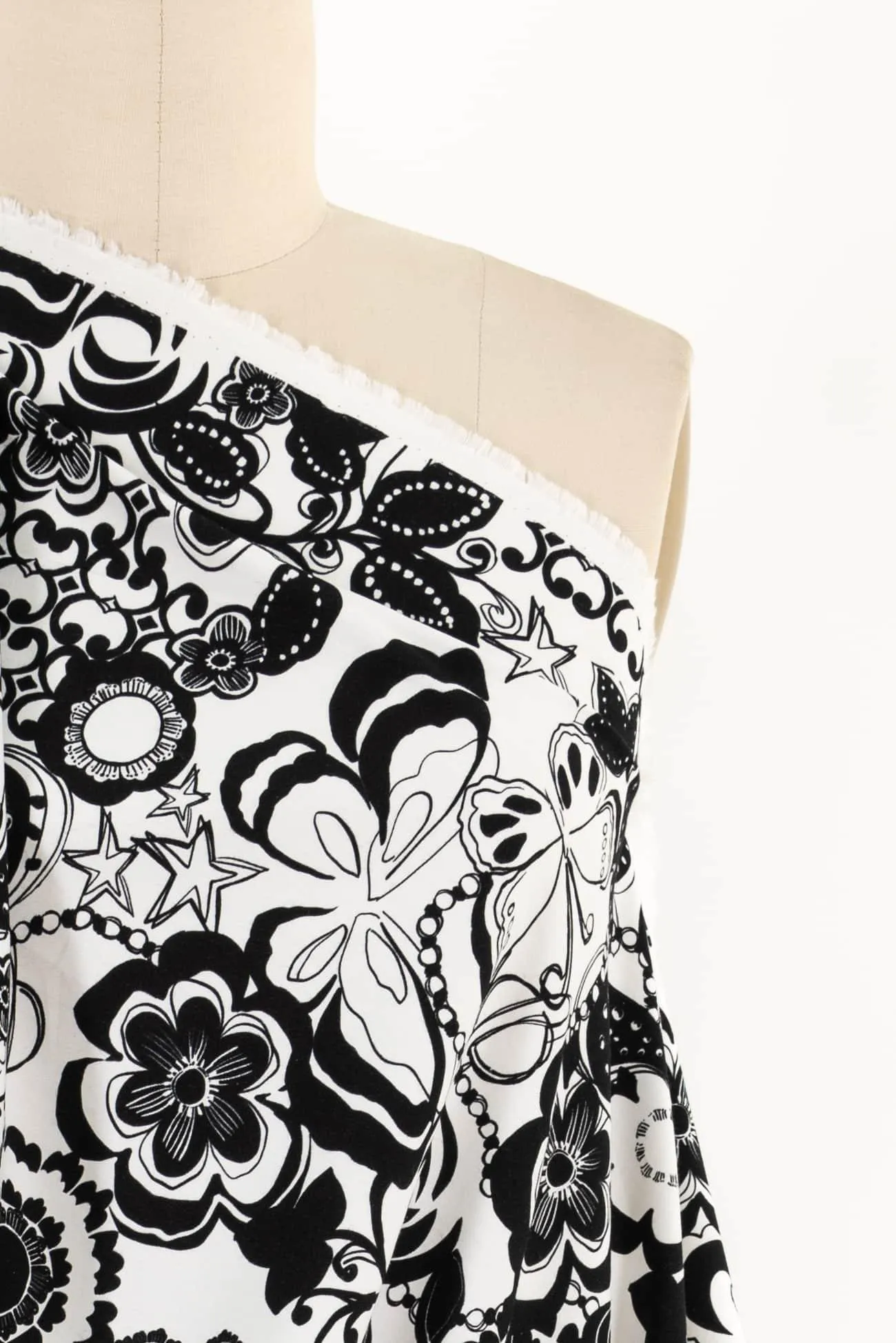 Butterflies Of Love Italian Cotton Woven