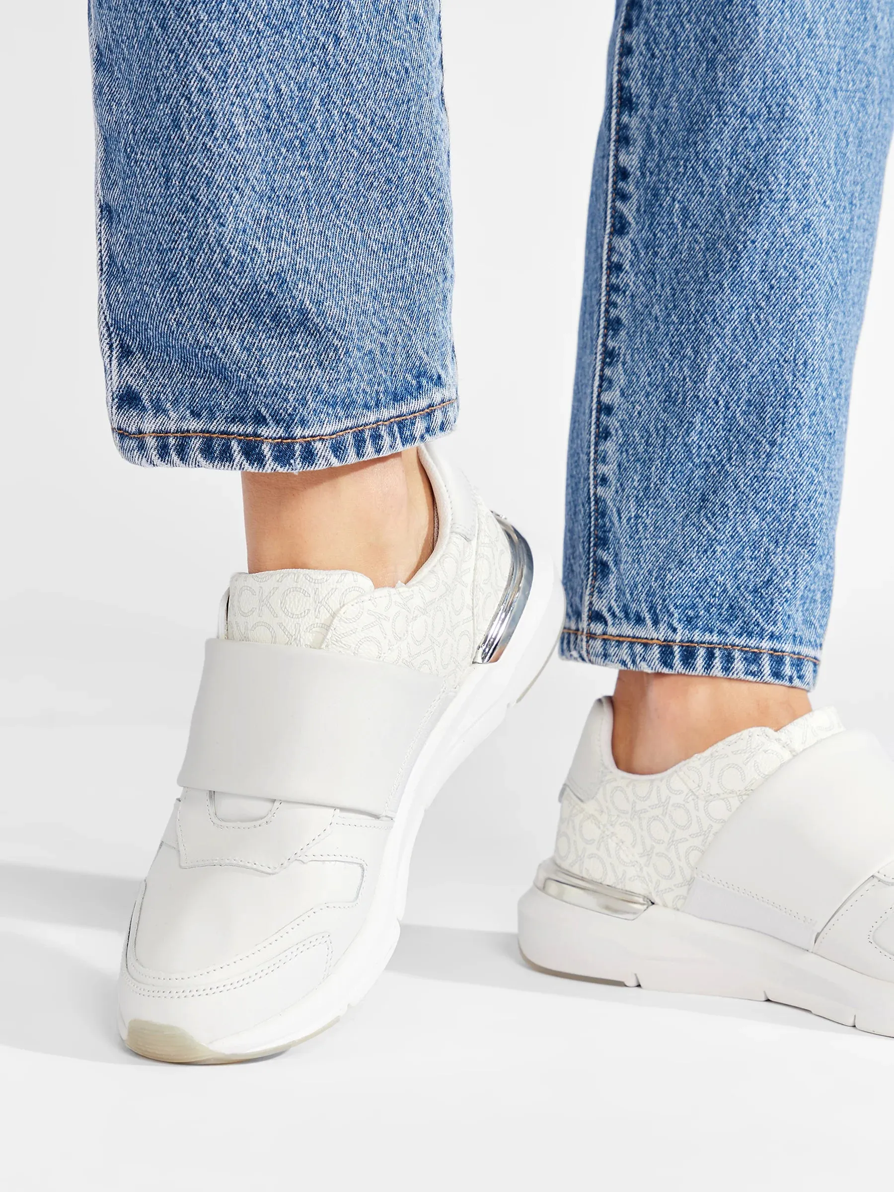 CALVIN KLEIN Flexi Run Slip On Sneakers - Mono Mixy