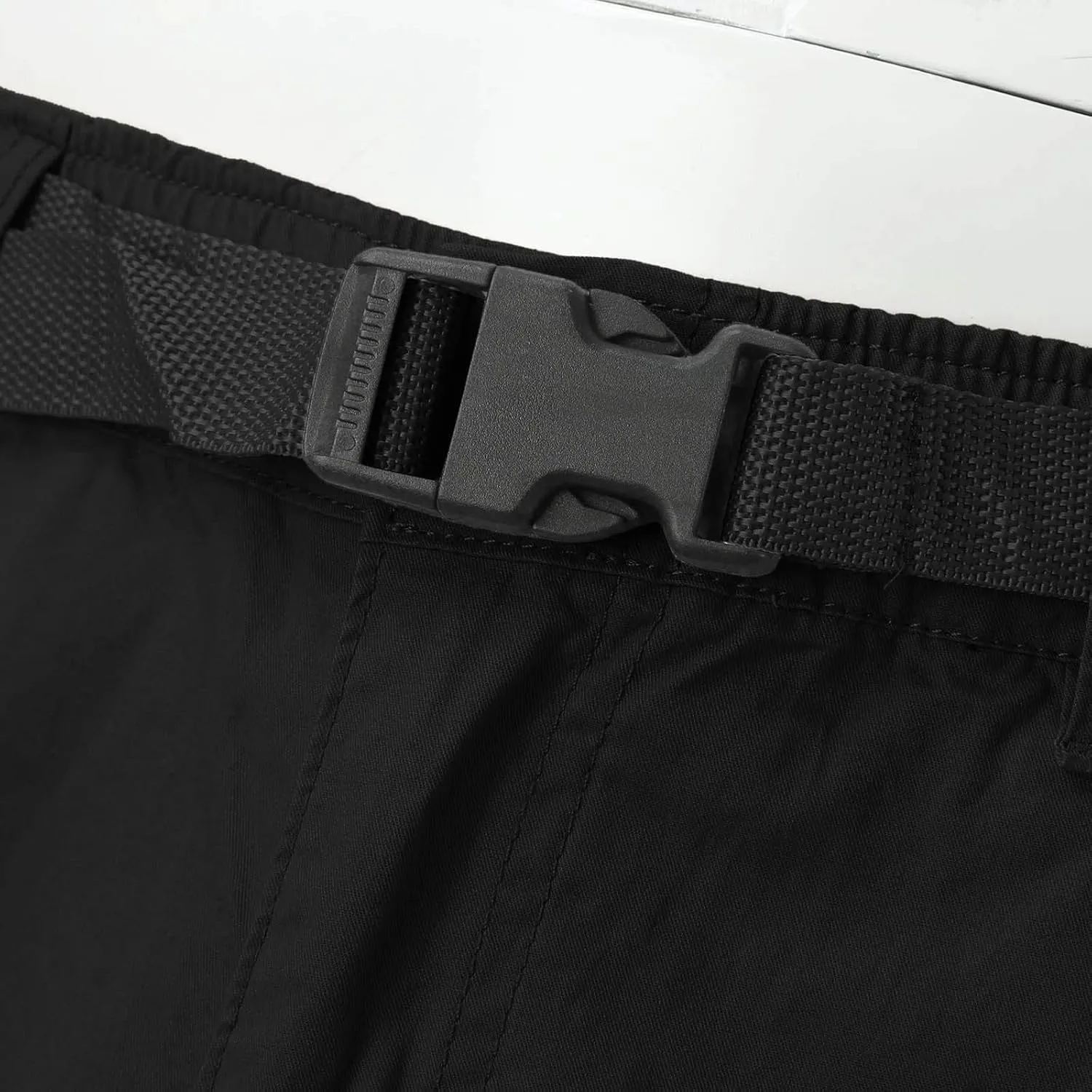 Cargo Shorts for Men Below Knee Cargo Shorts Cool Classic Expandable Waistband Hiking Shorts (Regular and Big & Tall)
