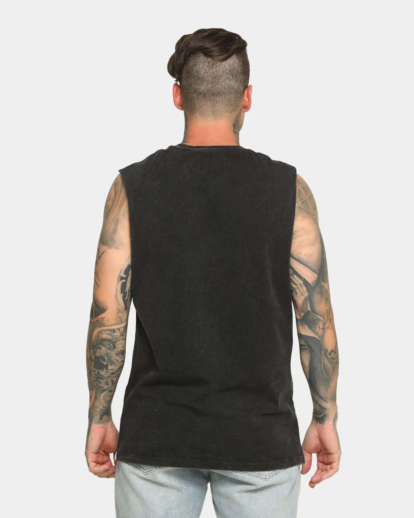 Carré Le Coq Classique Muscle T-Shirt Washed Black