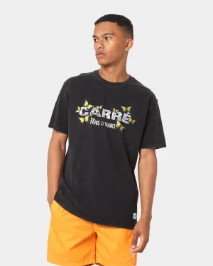 Carre Papillion Vintage Short Sleeve T-Shirt Black Wash