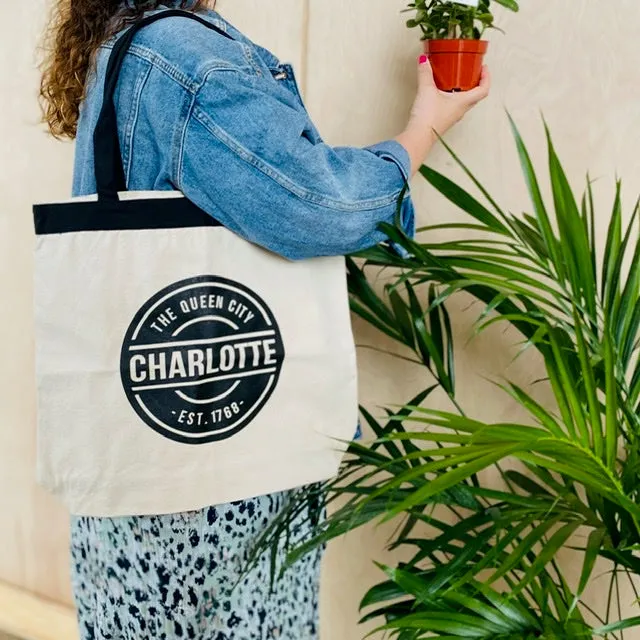 Charlotte Canvas Tote Bag