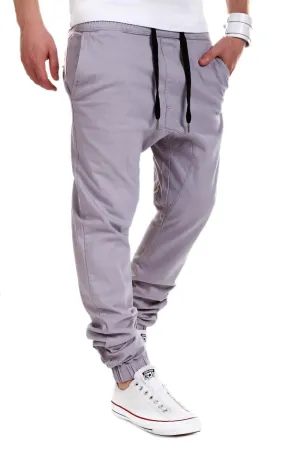 Chino-Joggers Grau 60