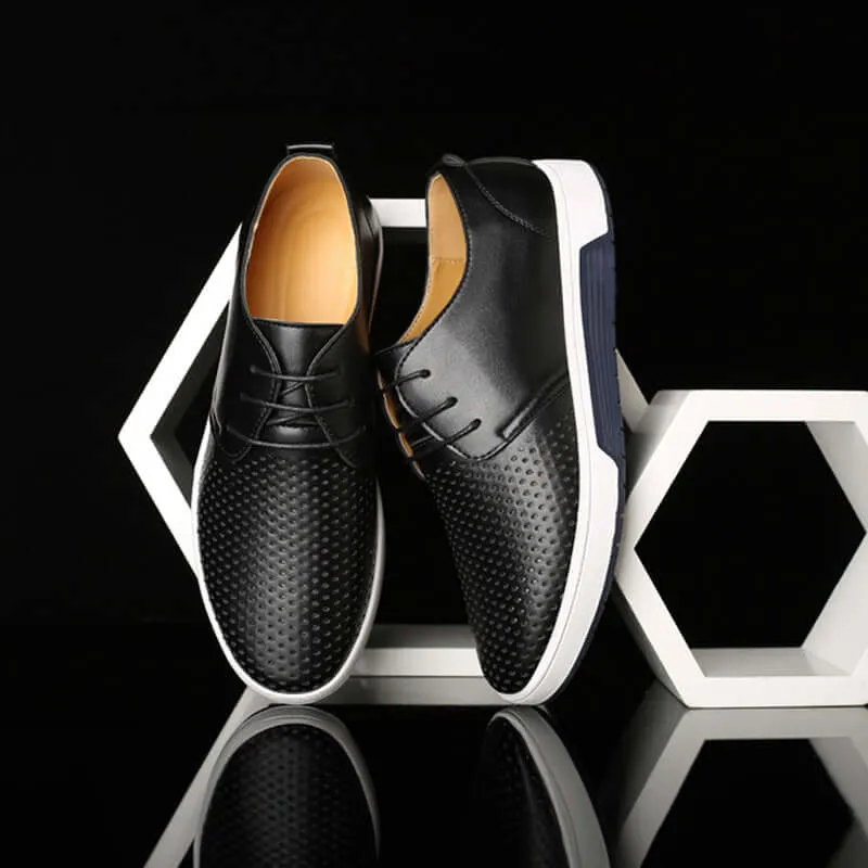 Classic Leather Shoes: Unisex Style