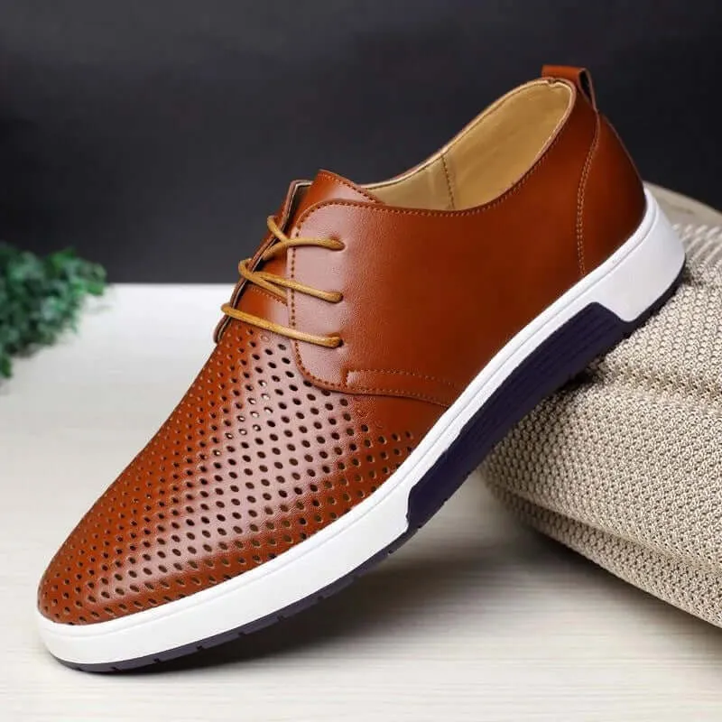 Classic Leather Shoes: Unisex Style