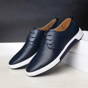 Classic Leather Shoes: Unisex Style