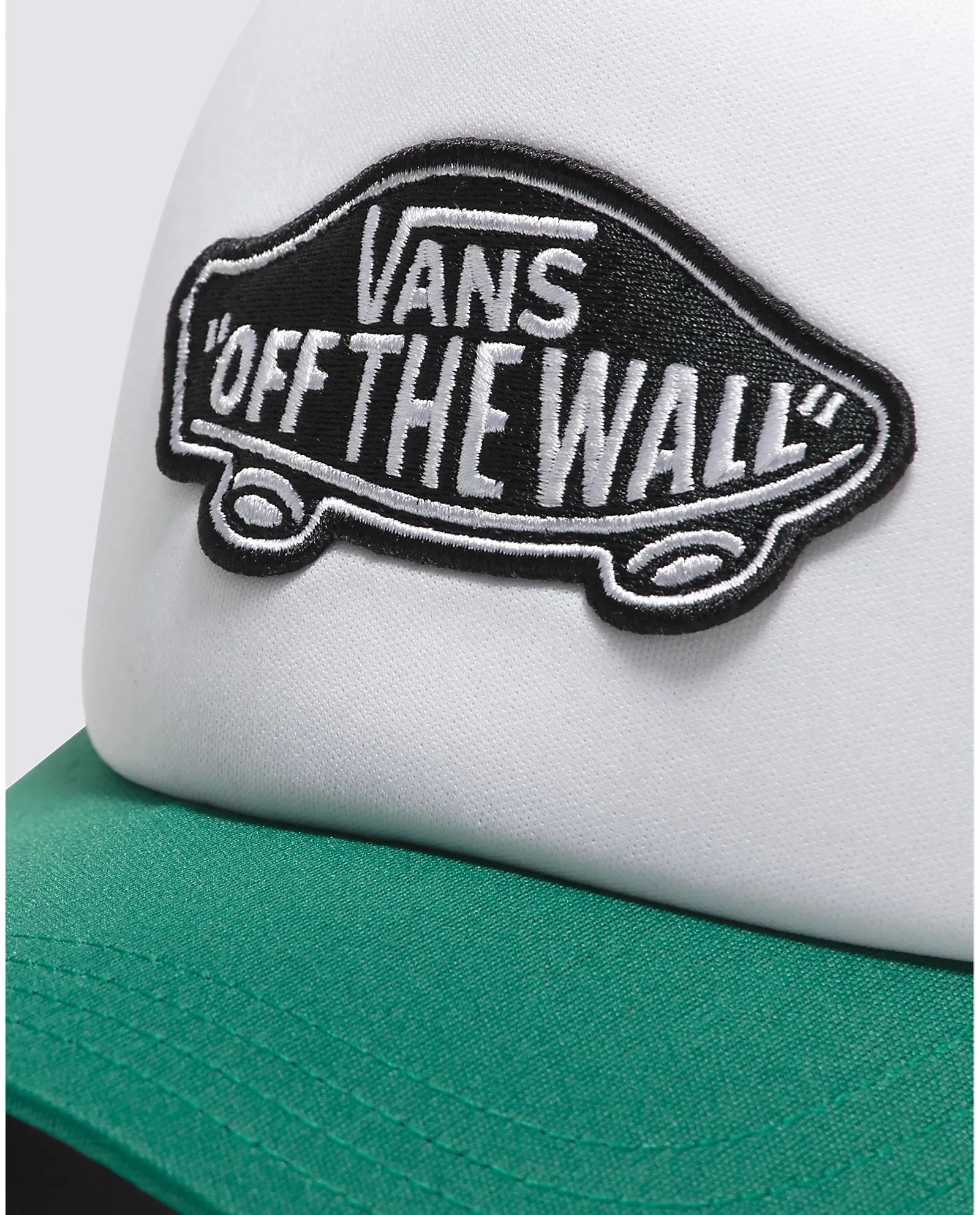 Classic VANS Patch Curved Bill Trucker Hat - Verdant Green