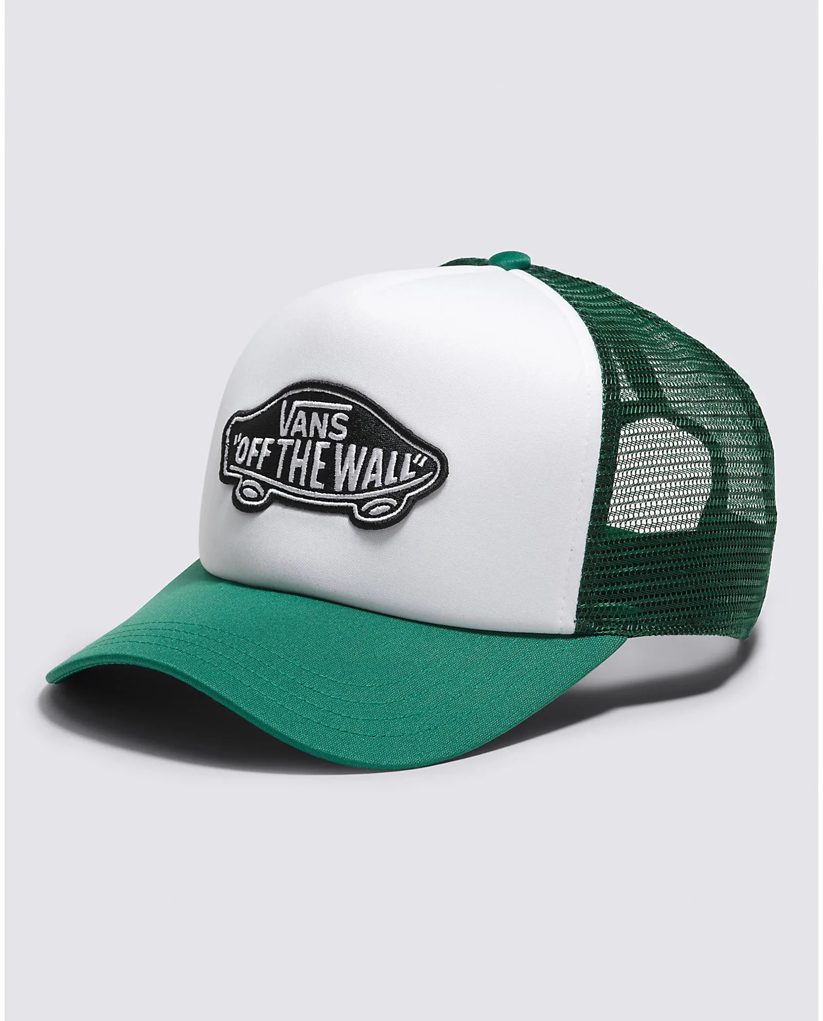 Classic VANS Patch Curved Bill Trucker Hat - Verdant Green