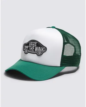 Classic VANS Patch Curved Bill Trucker Hat - Verdant Green