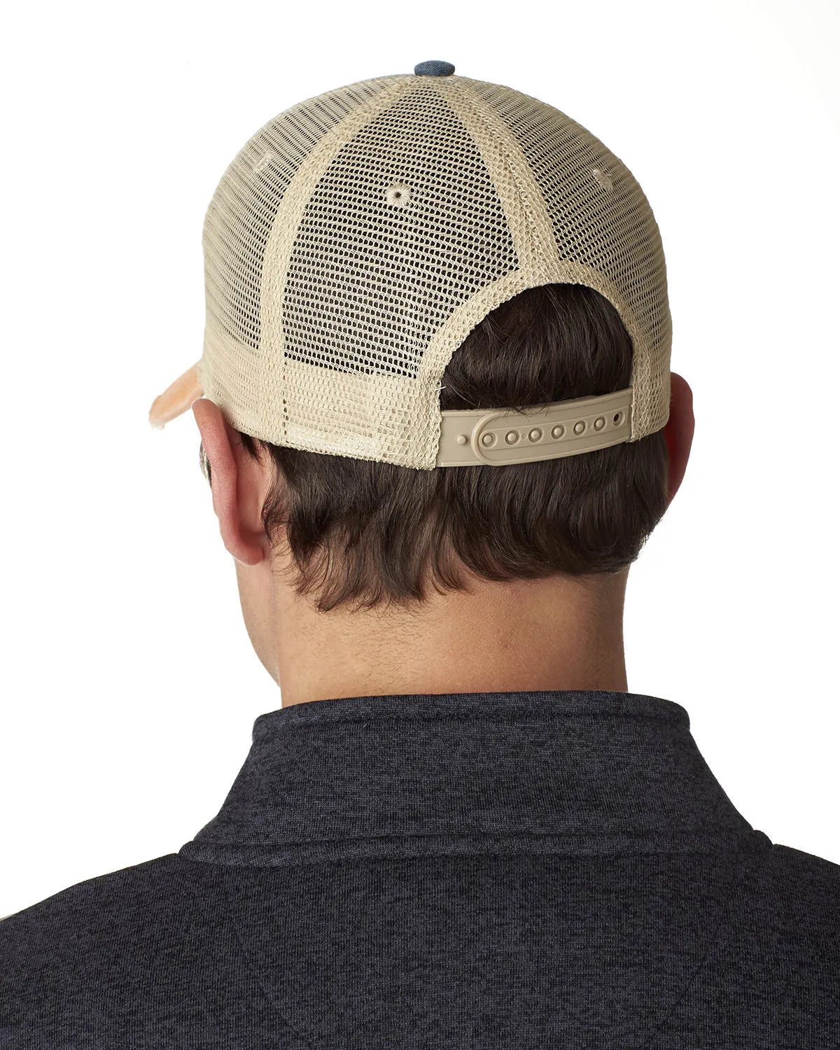 Connecticut Hat - Distressed Snapback Trucker Hat - Connecticut Arrow Compass