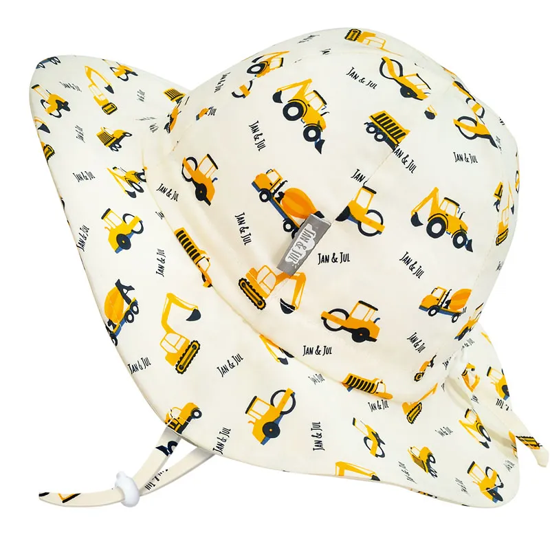 Cotton Floppy Grow With Me Sun Hat