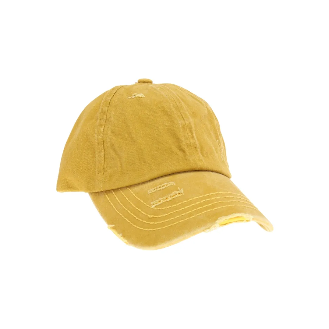 Criss-Cross High Ponytail Ball Cap