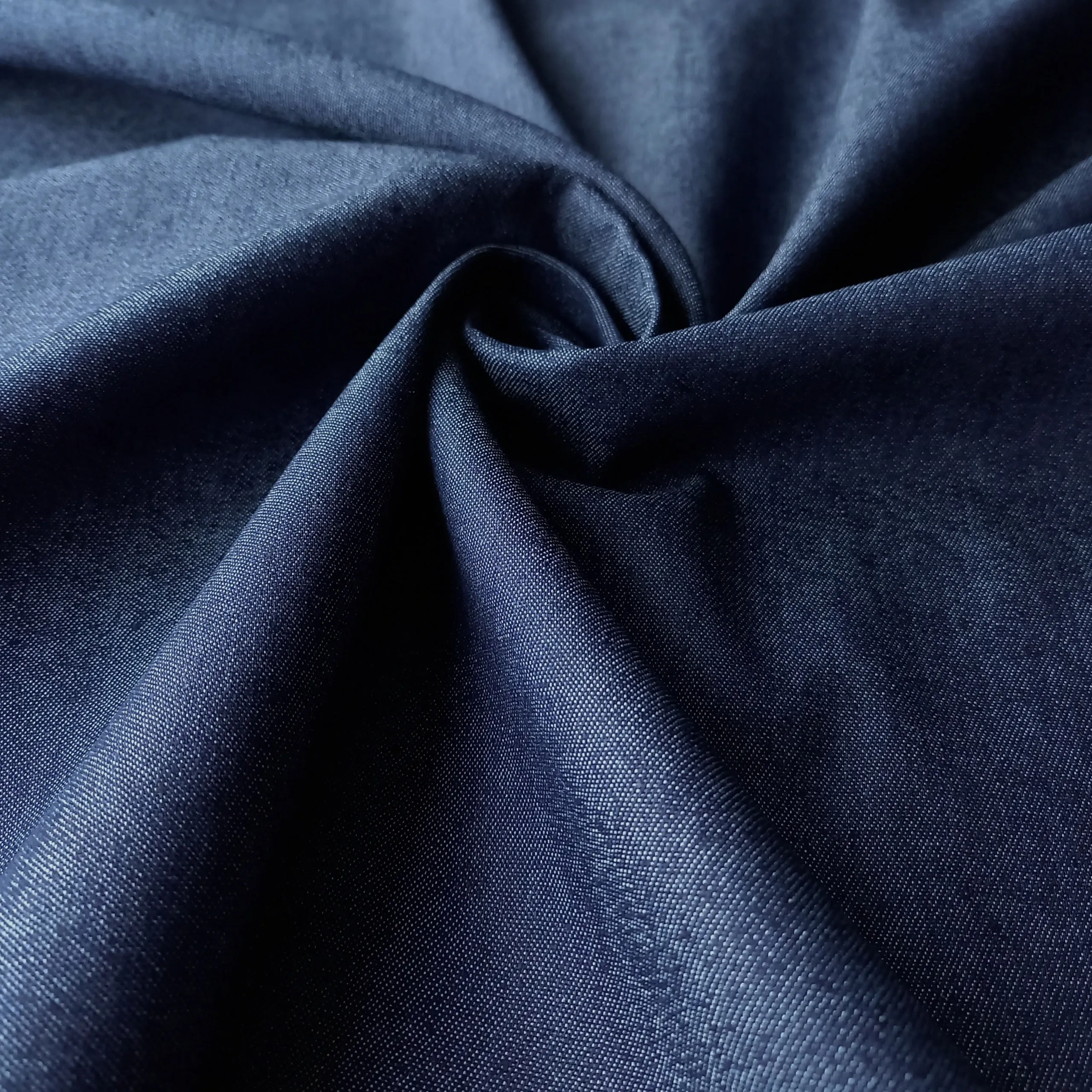 Dark Indigo Stretch Denim Fabric – 7oz
