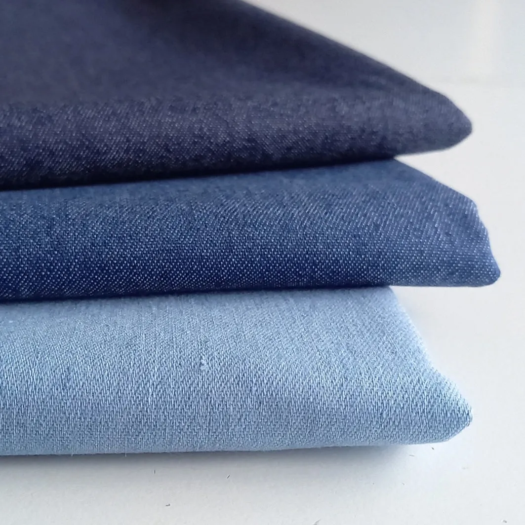 Dark Indigo Stretch Denim Fabric – 7oz