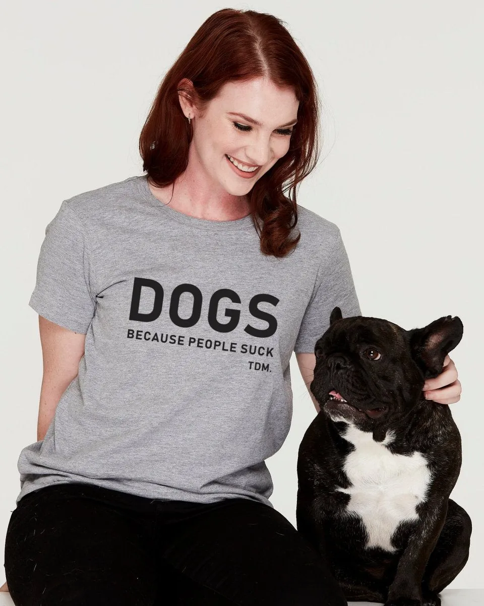 Dogs Because People Suck Classic T-Shirt
