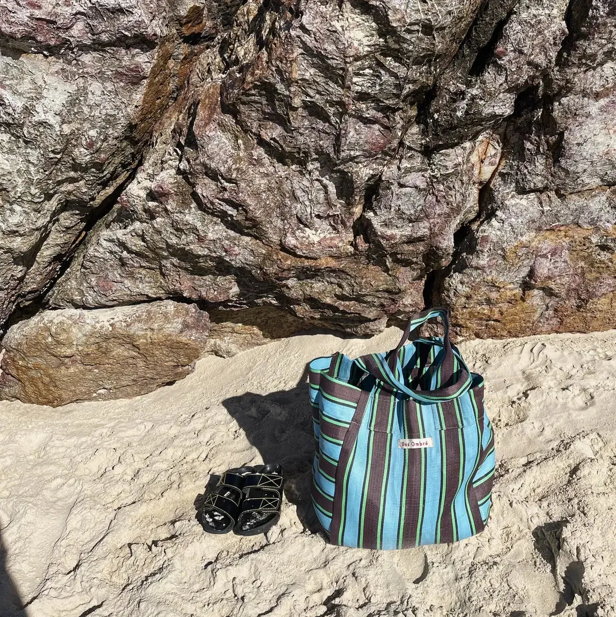 Dos Ombrè - Big Bengali Bag - Blue Stripe