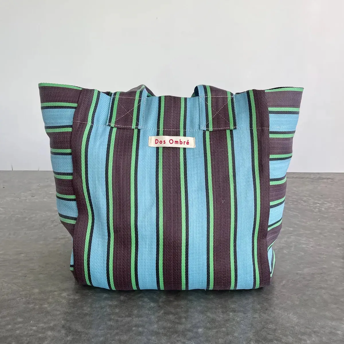 Dos Ombrè - Big Bengali Bag - Blue Stripe