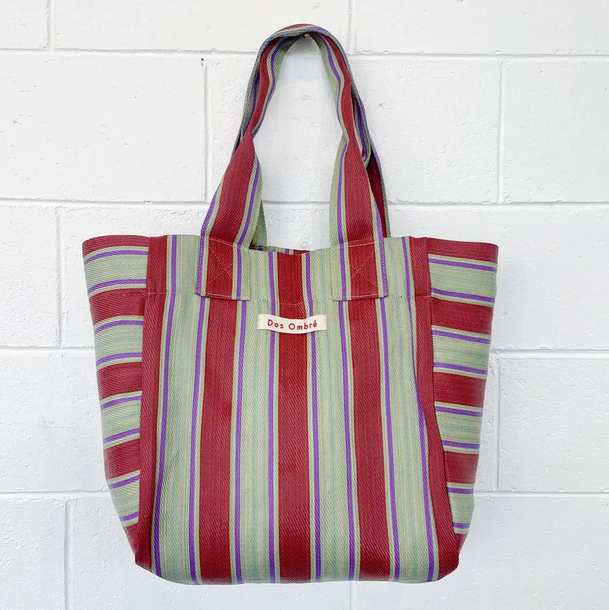 Dos Ombrè - Big Bengali Bag - Red Stripe