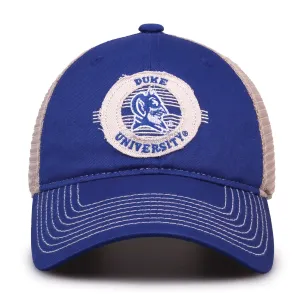Duke Trucker Hat Circle Design