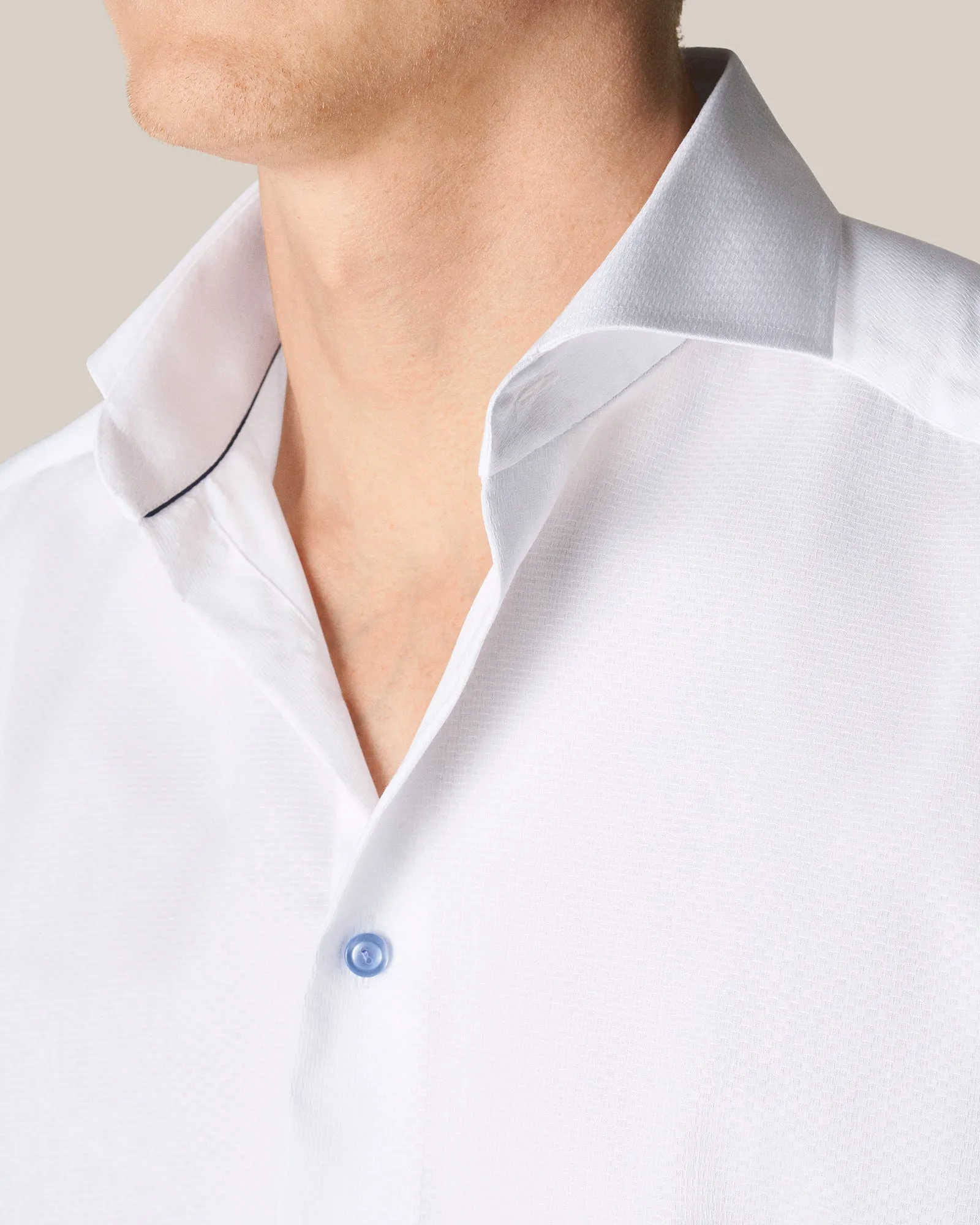 ETON 100000423301 WHITE SLIM SC SHIRT