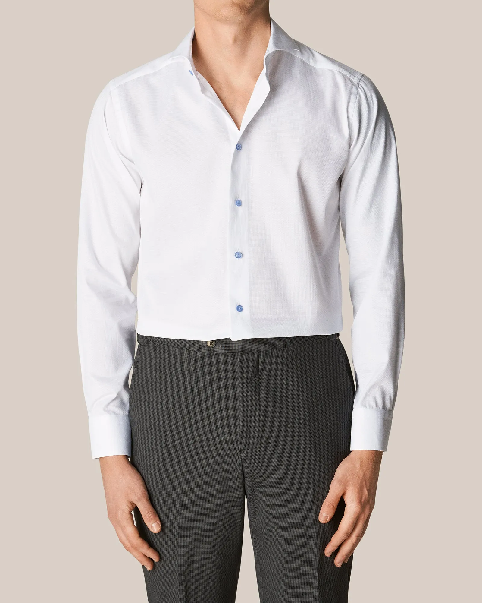 ETON 100000423301 WHITE SLIM SC SHIRT