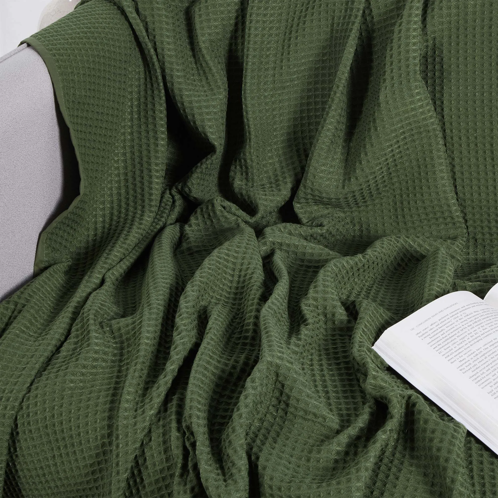 Eucalyptus Throw Blanket by SIJO