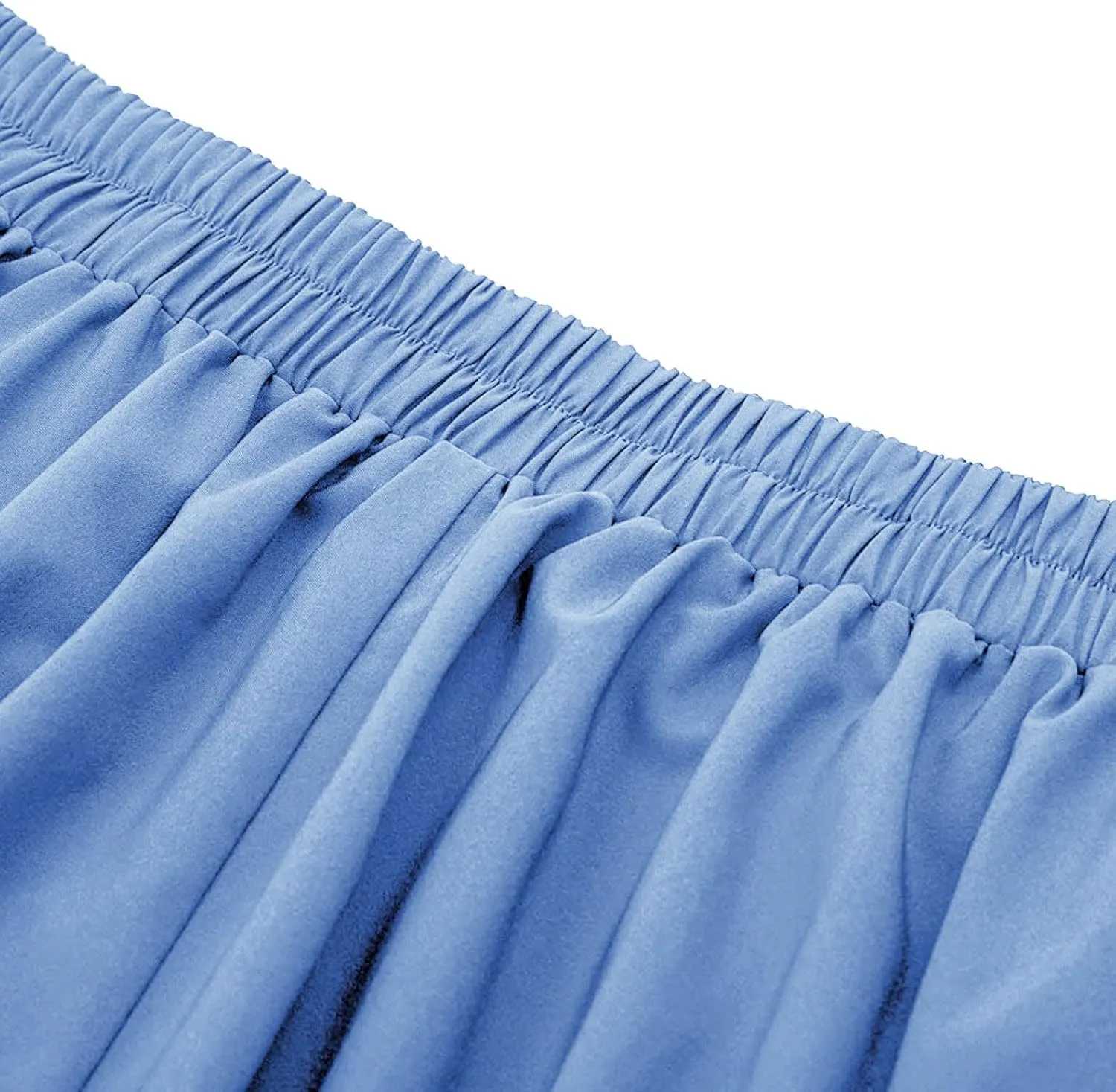 Fall Skirts for Women 2024 Pleated Wool Skirts Casual Button Elastic Waist A-Line Tartan Midi Skirts