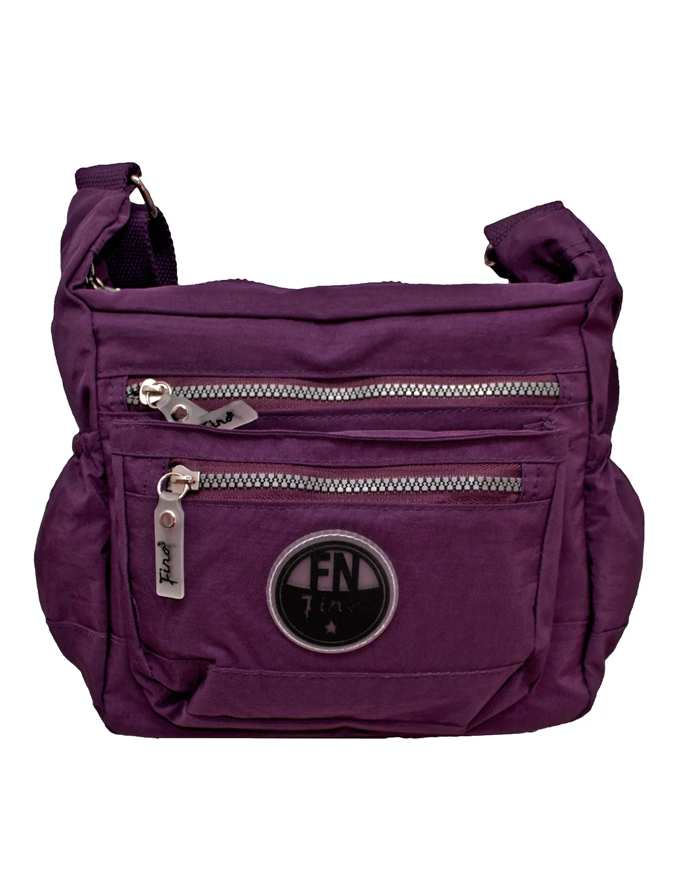Fino SK-7736 Waterproof Ultra-Light Crinkle Nylon Shoulder/ Crossbody Bag